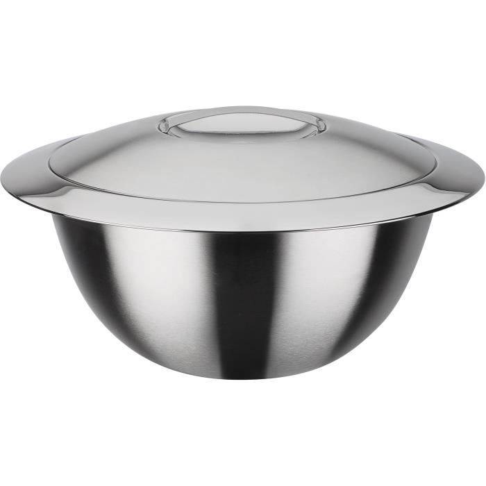 GSW - Geïsoleerde Slakom - DESIGN - Ø 30 cm - Dubbele Wand - RVS-0