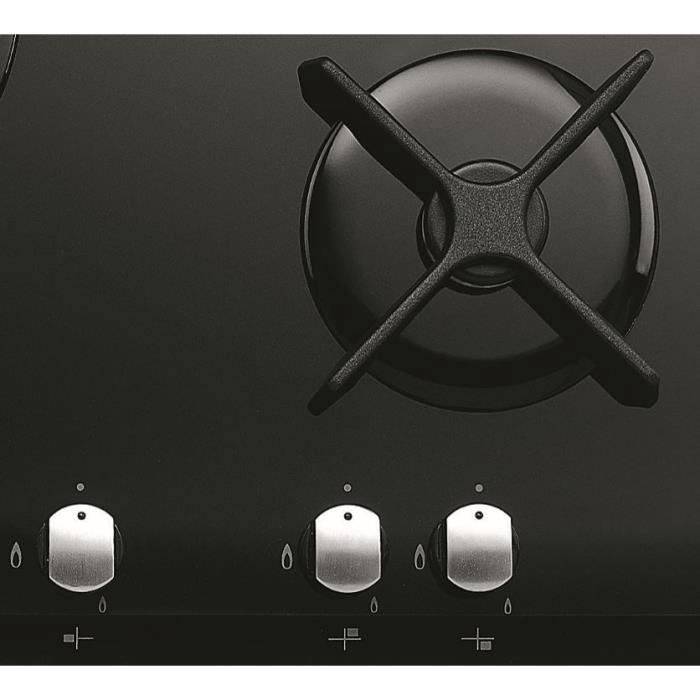 WHIRLPOOL Gasfornuis - 3 Branders - 6350 W - B 59 x D 51 cm - Zwart - AKT404NB W59 D51cm-2