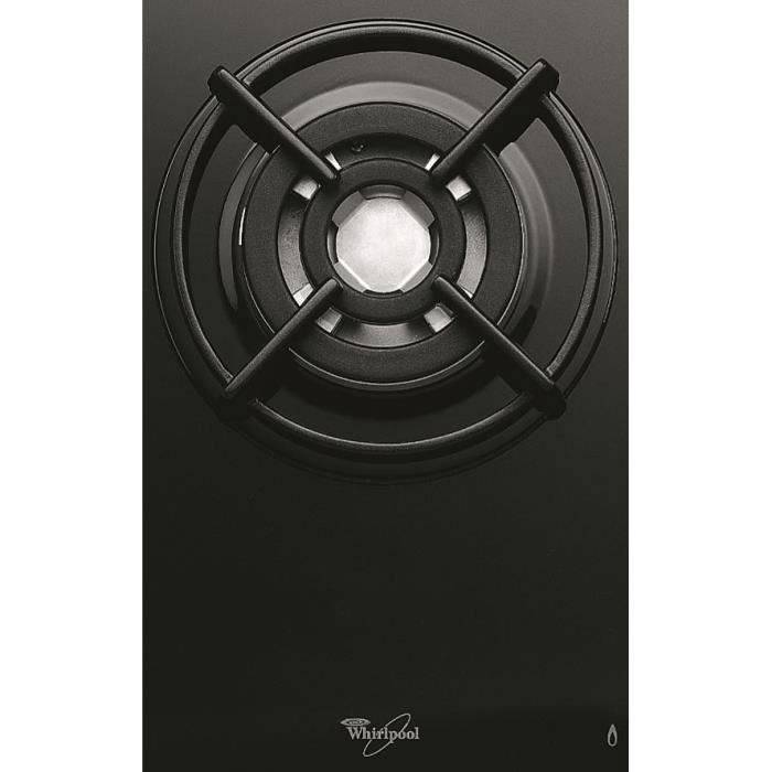 WHIRLPOOL Gasfornuis - 3 Branders - 6350 W - B 59 x D 51 cm - Zwart - AKT404NB W59 D51cm-3