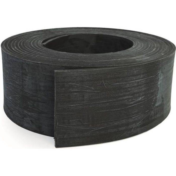 NATURE Borderfix - Gerecycled PVC Tuinrand - 14 cm hoog x 15 m lang - 7 mm dik-0