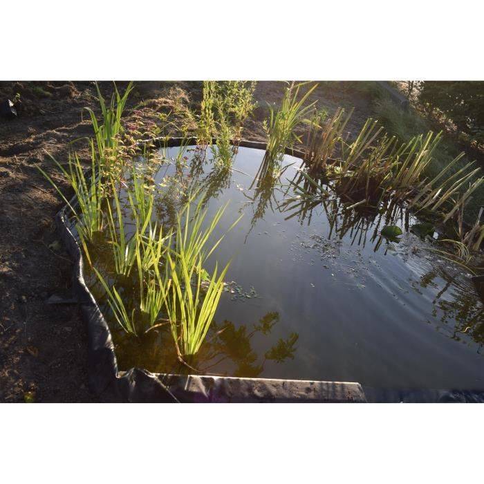 NATURE Borderfix - Gerecycled PVC Tuinrand - 14 cm hoog x 15 m lang - 7 mm dik-1
