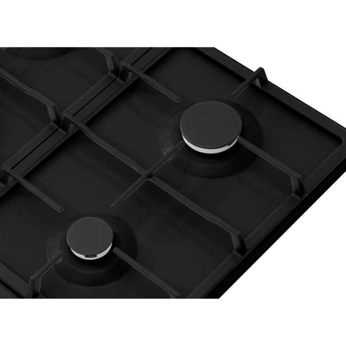 AMICA Gasfornuis - 4 Branders - 59 x 52 cm - Zwart - PGA6101ApCb RETRO-2