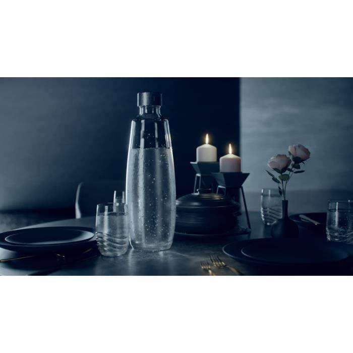 SODASTREAM Glazen Fles - 1 L Capaciteit - Compatibel met DUO Machines-4