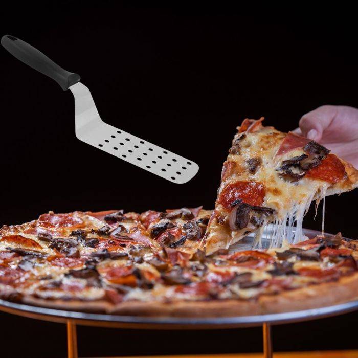 FACKELMANN Set van 3 Pizza-Utensielen - Houten Bord, Pizzasnijder, Pizza Peel-4