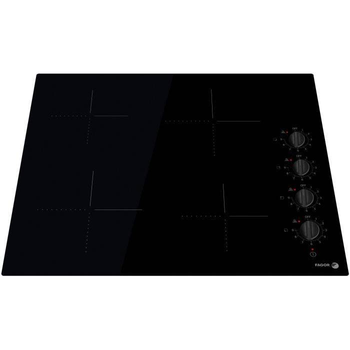 FAGOR FAVM3540 Keramische Kookplaat - 4 Branders - Zwart - 56 x 49 cm-2
