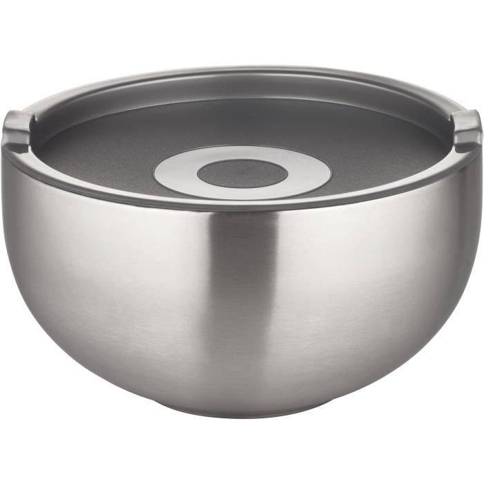 GSW Geïsoleerde Saladeschaal - 26 cm - RVS - 4,20 L Capaciteit-0