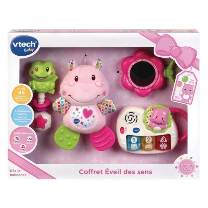 VTECH BABY Newborn Cadeauset - Sensorische Ontwaking - Roze - 0 tot 36 Maanden-2