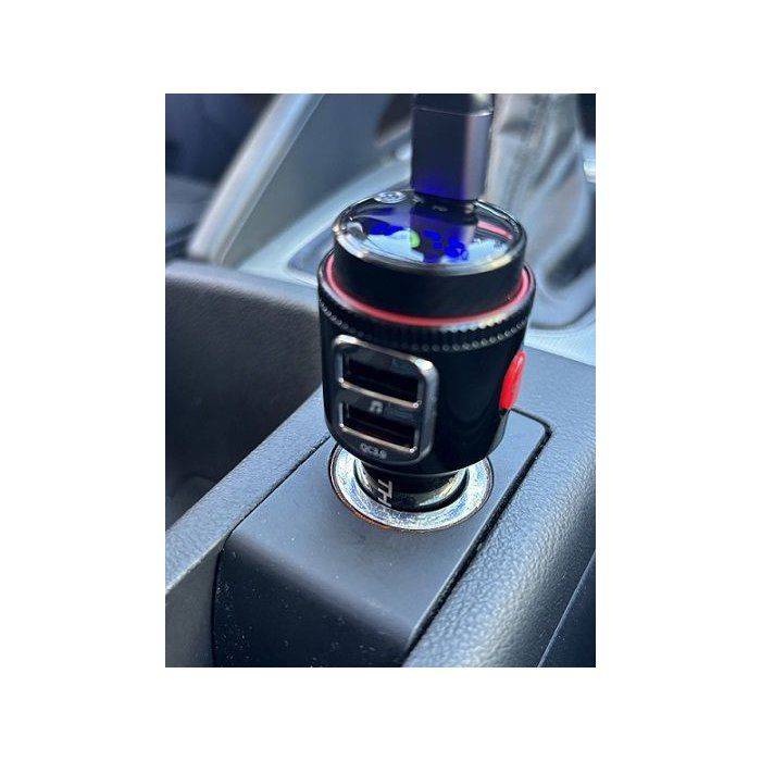 THOMSON Bluetooth FM Transmitter V5.4 - 12/24V - 48W - 2 USB-A QC 3.0 & PD 30W-2