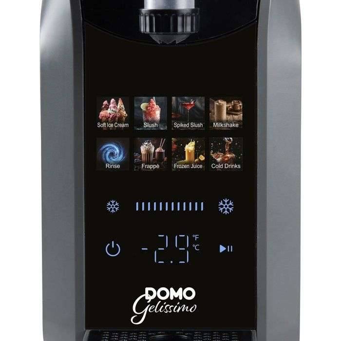 3-in-1 Slushiemachine - DOMO - IJsdranken en Italiaans ijs Gelissimo DO9308I - 1,8 L - 7 programma's-2