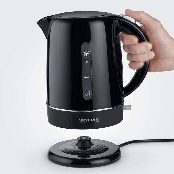 Draadloze waterkoker 1-7L - SEVERIN - WK4322 - 1,7 L - 360° draaibare voet - Verborgen verwarmingselement - Gemakkeli...-1