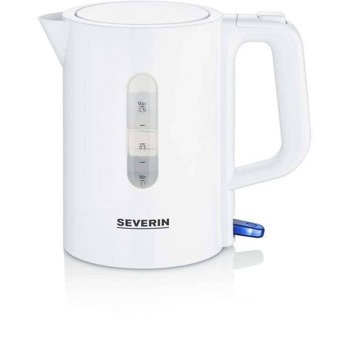 Reiswaterkoker 0,5 liter - SEVERIN - WK3462 - BPA-vrij - 1100W - Elektrische waterkoker met 2 kopjes + 2 lepels, wit-1