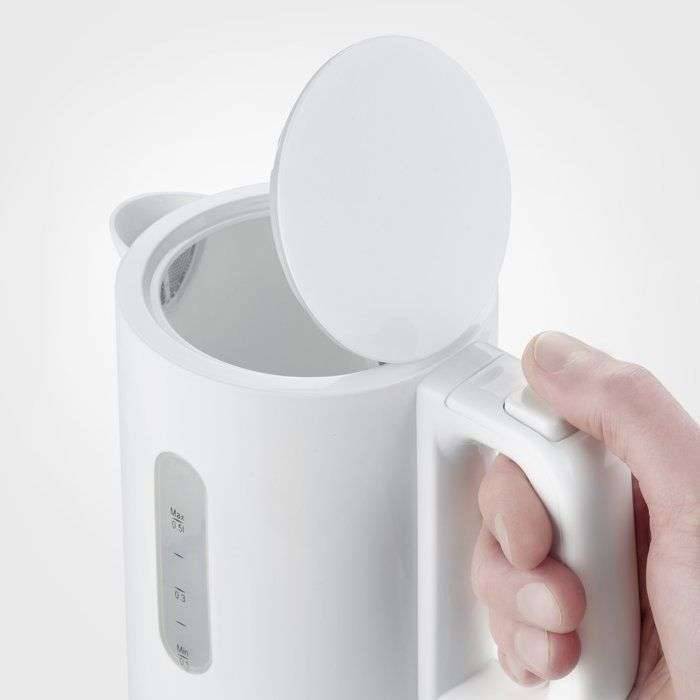Reiswaterkoker 0,5 liter - SEVERIN - WK3462 - BPA-vrij - 1100W - Elektrische waterkoker met 2 kopjes + 2 lepels, wit-2