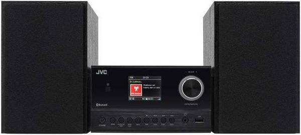 JVC UX-E225B Mini hifi-systeem Zwart