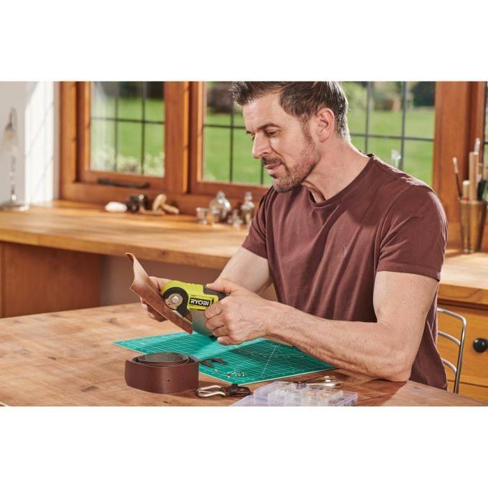 RYOBI 4V Mini Zaag met USB Lithium Accu, USB-C Kabel & 1 x 2,0 Ah Accu - RCT4-120 G-2