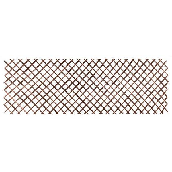 Nature Uitschuifbare Natuurlijke Wilgen Trellis 60 x 180 cm