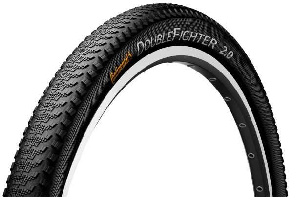 Buitenband Continental DoubleFighter III 28/29" x 2.00" / 50-622 mm - zwart met reflectie-0