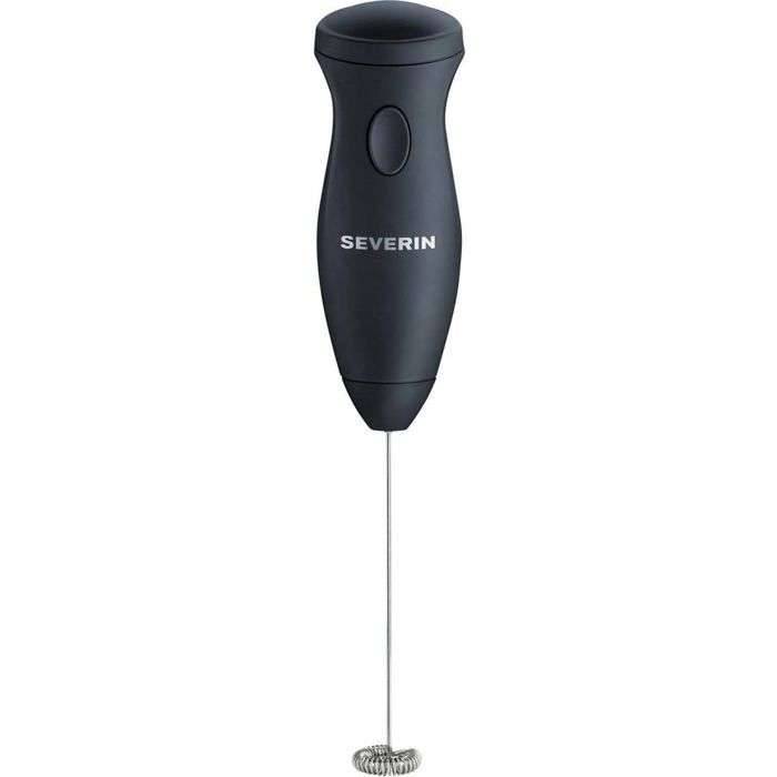 SEVERIN SM3590 Compacte en handige melkopschuimer, Romig melkschuim, inclusief batterijen, 11.500 tpm, pulsknop-0