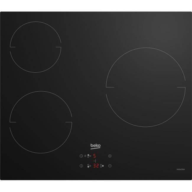 BEKO HIC63400 Keramische Kookplaat - 3 Branders - 60 cm - Touchbediening-0