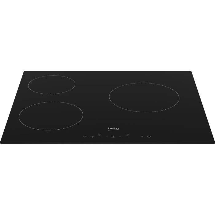 BEKO HIC63400 Keramische Kookplaat - 3 Branders - 60 cm - Touchbediening-1