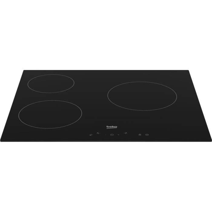 BEKO HIC63400 Keramische Kookplaat - 3 Branders - 60 cm - Touchbediening-3