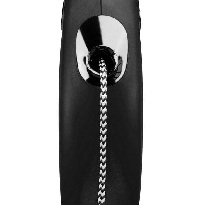 Flexi New Classic M Koordlijn 8 m Zwart voor Honden tot 20 kg - CL20C8-251-S-20-1