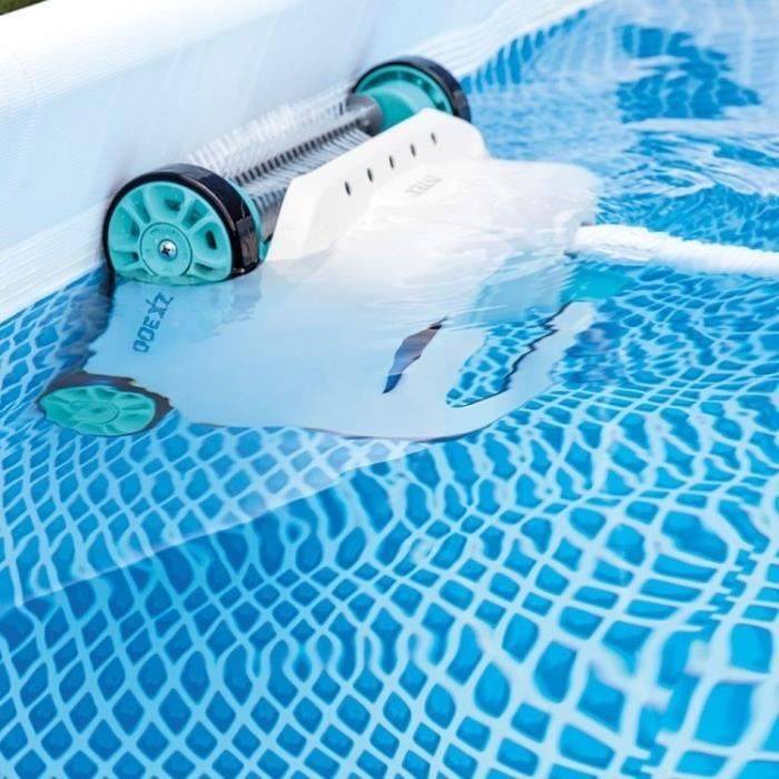 Intex Robotstofzuiger - ZX300 - Voor Vloeren en Muren - Compatibel met Intex Zwembaden 28005EX-2