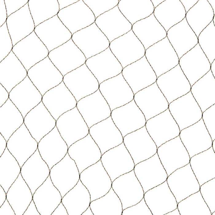 NATURE Primo Vogelnet 10 x 10 m Zwart - 28 mm Gaas - 12 gr/m² Polyethyleen 12gr-1