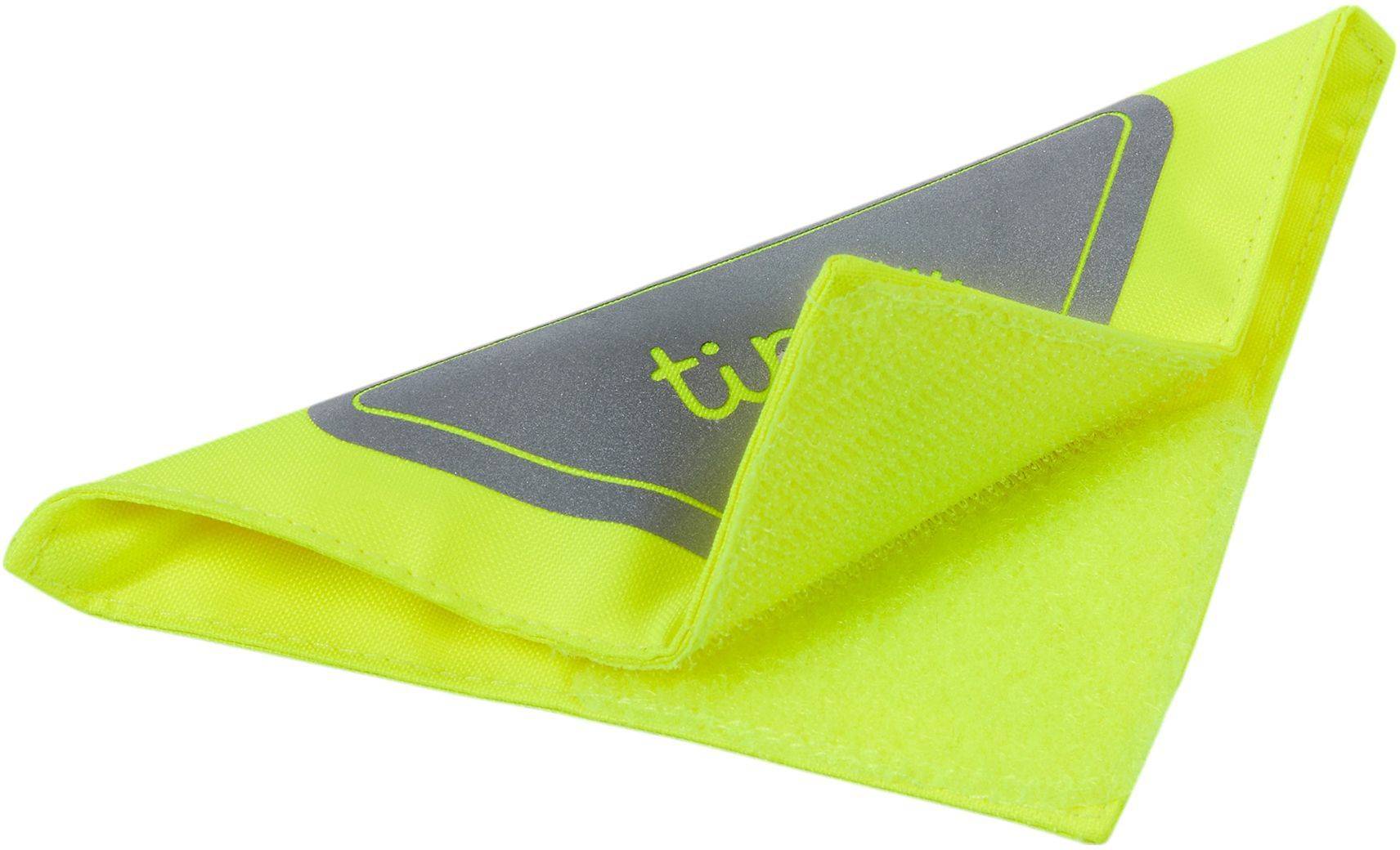 TINEO Reflecterende Patches - Klittenbandsluiting - Fluorescent Geel - Universele Pasvorm-1