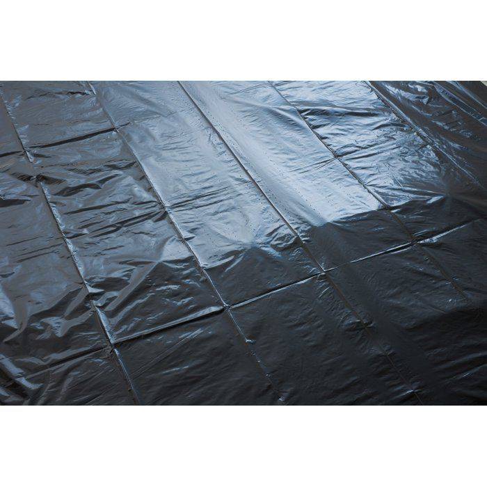 Nature Aardbeien Mulchfolie - 1,4 x 5 m - 50 µ Dikte - Zwart Micro-Geperforeerd-1