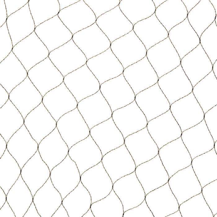 Primo 5x2m Vogelnet in 12 g/m² Zwart Polyethyleen Gebreid Gaas 12gr-1