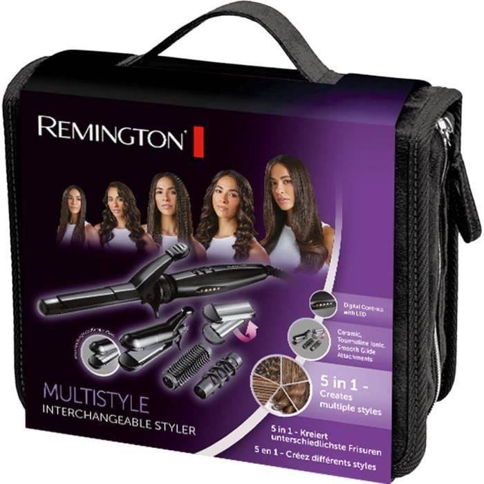 REMINGTON S8670 5in1 Multistyler - Steamer, Kruller, Golfer, Spiral, Wafel - 4 Verwisselbare Platen-1