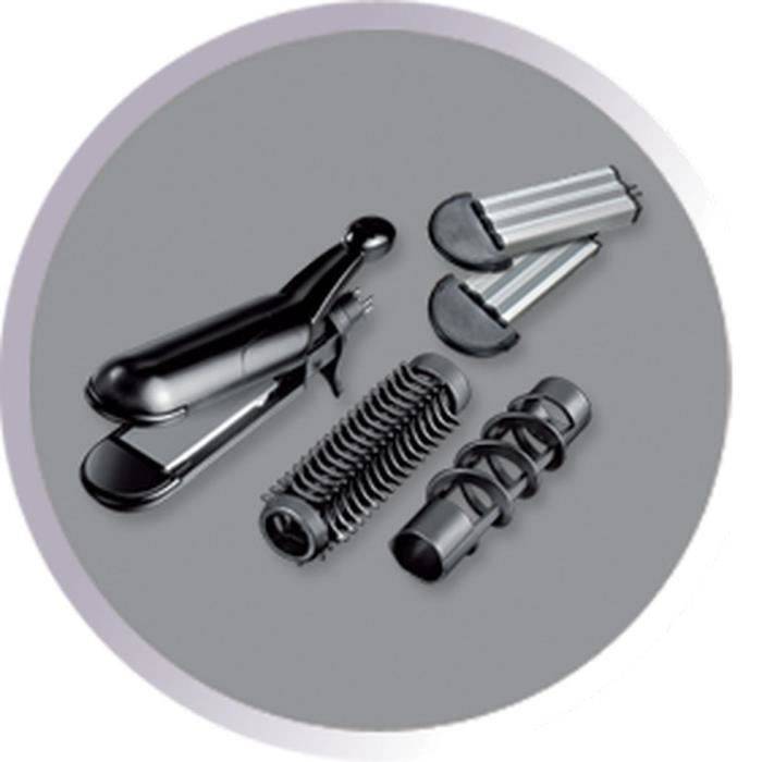 REMINGTON S8670 5in1 Multistyler - Steamer, Kruller, Golfer, Spiral, Wafel - 4 Verwisselbare Platen-2
