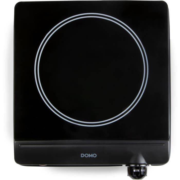 DOMO Keramische Kookplaat - 1 Branders - 25,3 x 28,7 x 7 cm - DO30111KP-0