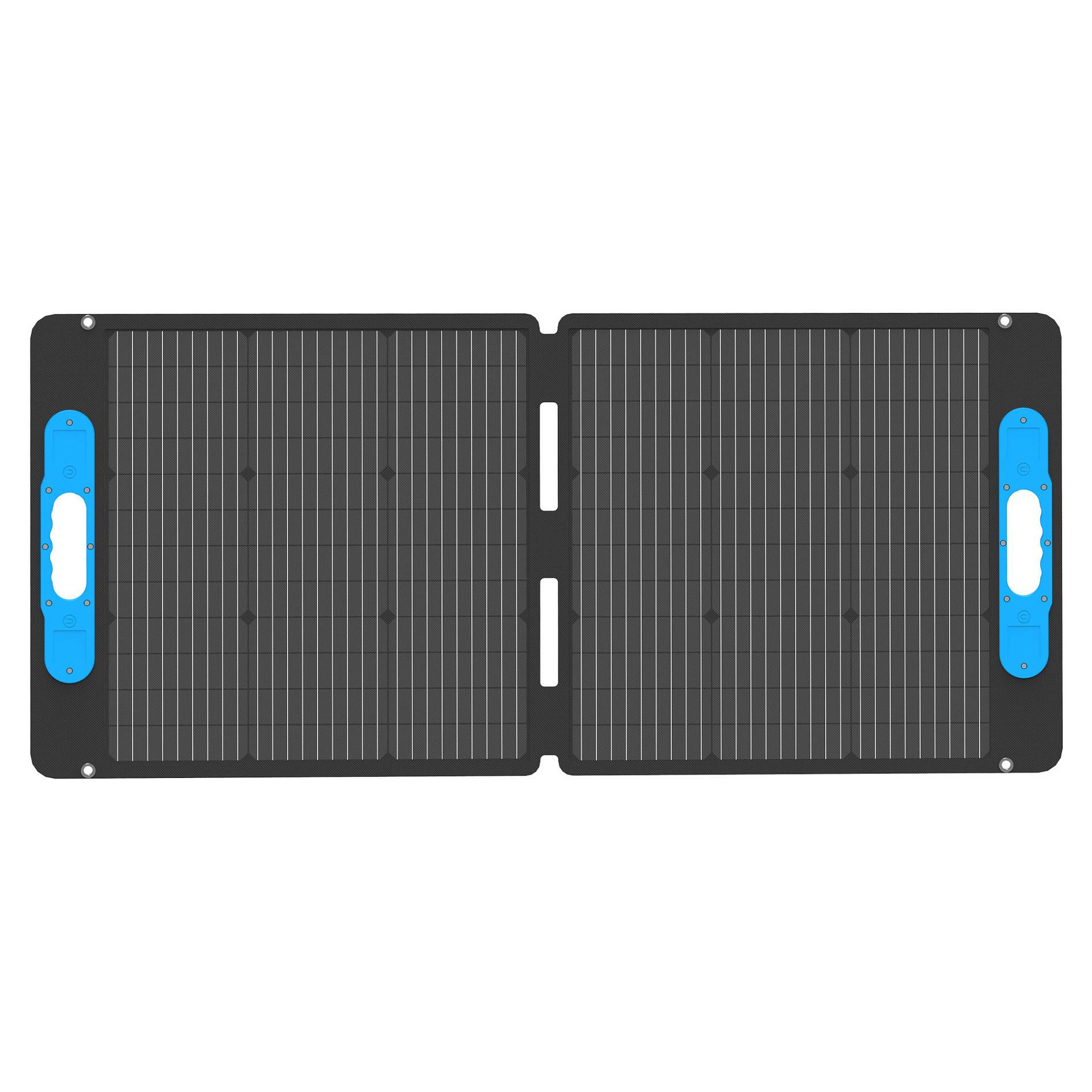 RealPower Zonnepaneel SP-100E 100 Watt 2 Panelen Opvouwbaar-0