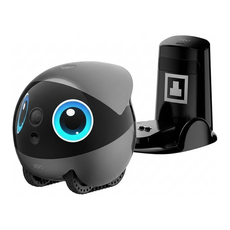Enabot EBO Air 2 Plus huisdier- robot 3K camera grijs-0