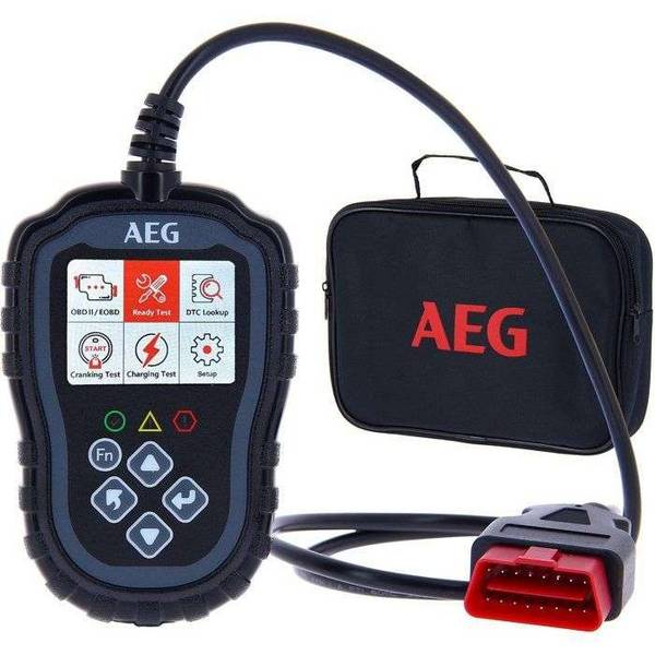 Diagnosetool - AEG - OBD2 Evol 2 - Starttest - Status laadcircuit - Foutcode uitlezen