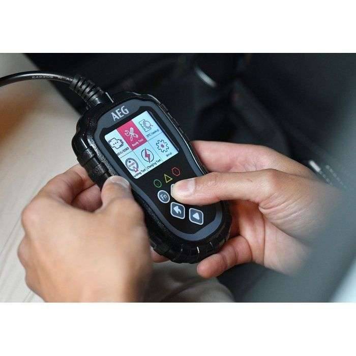 Diagnosetool - AEG - OBD2 Evol 2 - Starttest - Status laadcircuit - Foutcode uitlezen-1