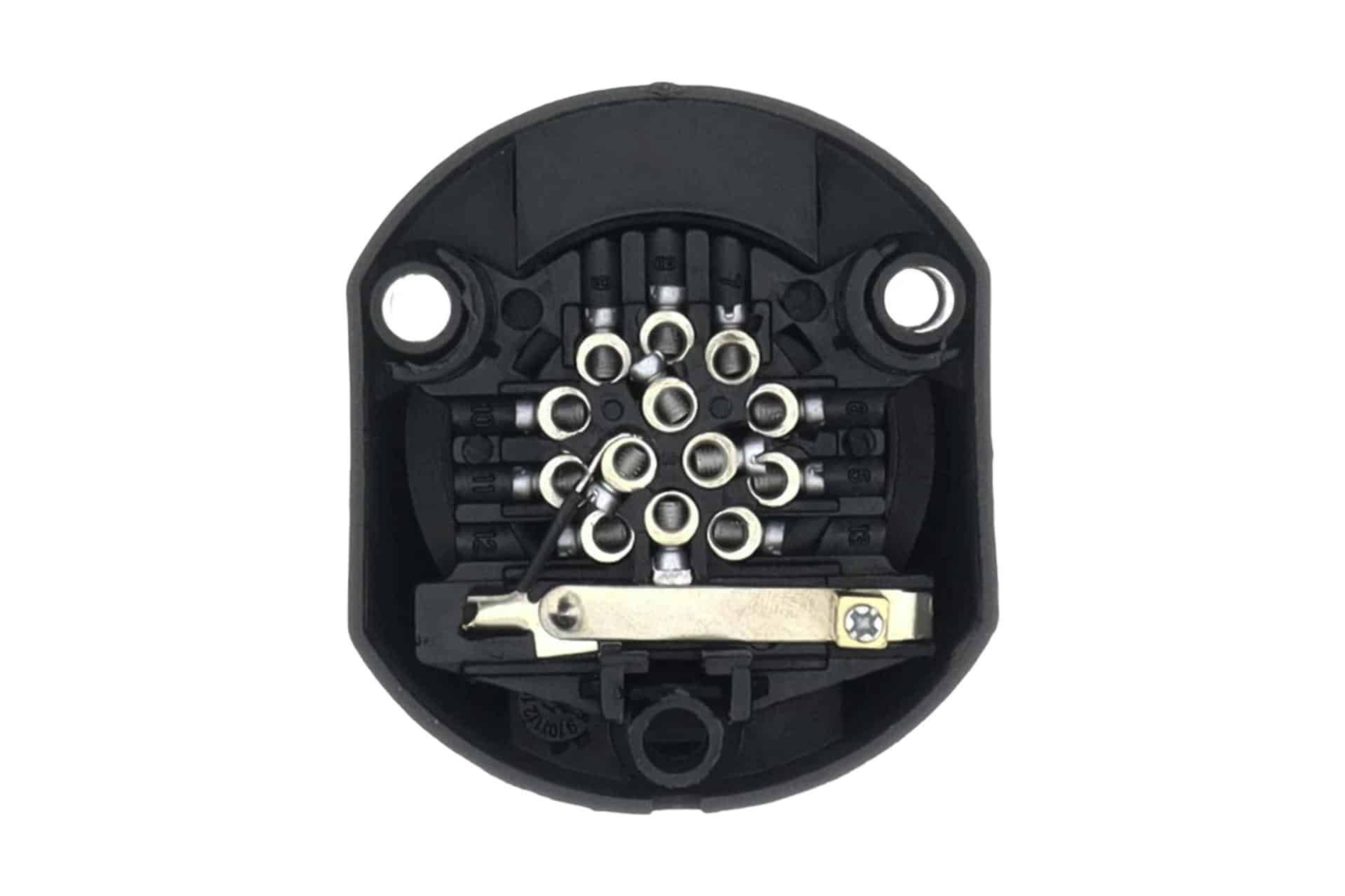13 polige stekkerdoos auto met mistlamp uitschakeling | 12V | Inclusief montageset-3