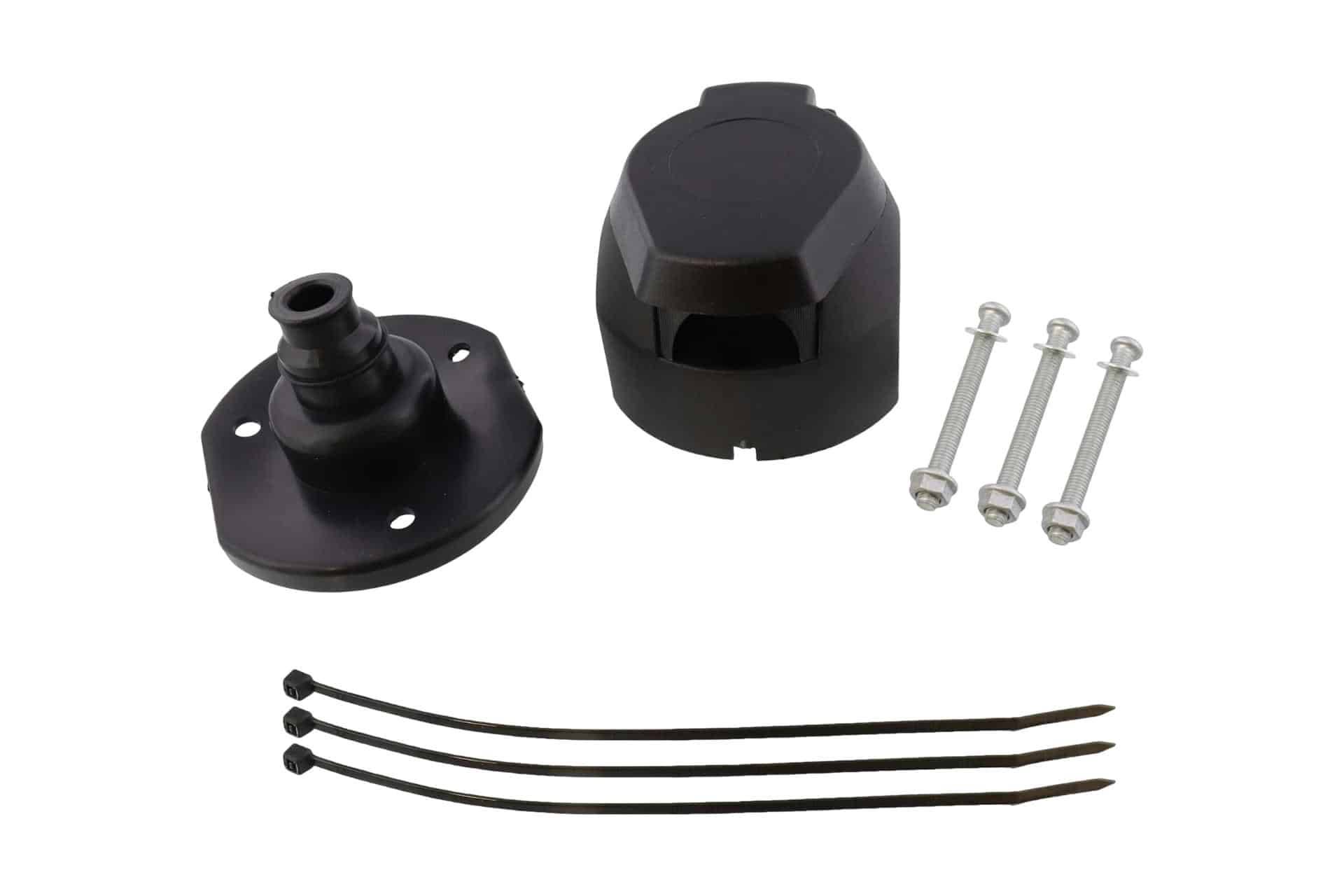 13 polige stekkerdoos auto met mistlamp uitschakeling | 12V | Inclusief montageset-4