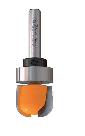 CMT Profielfrees, HM, met lager, Z2, R=6,4, Ø 31,7 x 16/60,4 mm S=Ø12,7-0