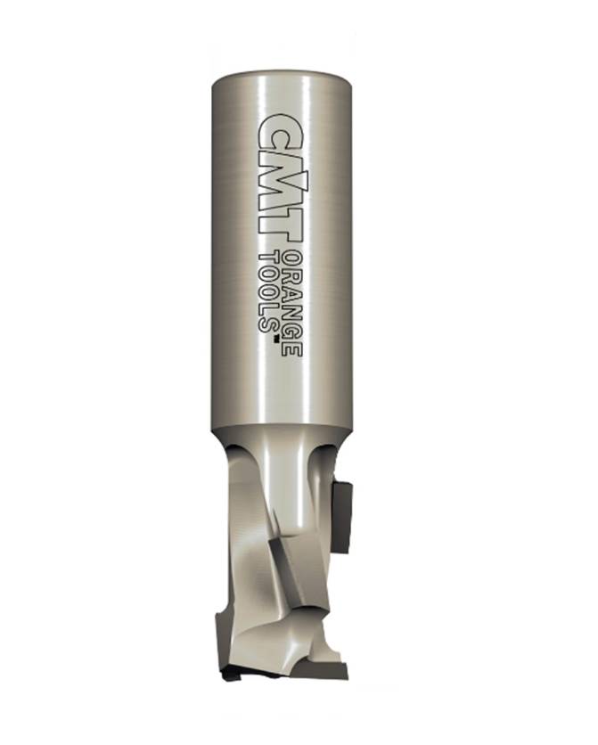 CMT Diamantfrees, recht, scherende snijplaat, Z1+1, Ø 12x 27/75mm S=12x40-0