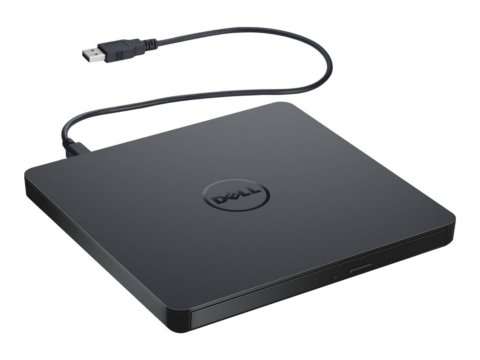 Dell USB DVD Drive-DW316 DW316, Zwart, Lade, Horizontaal, Notebook, DVD±RW, USB 2.0-2