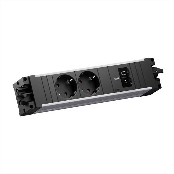 Bachmann BM0022276  Stopcontact    Zwart