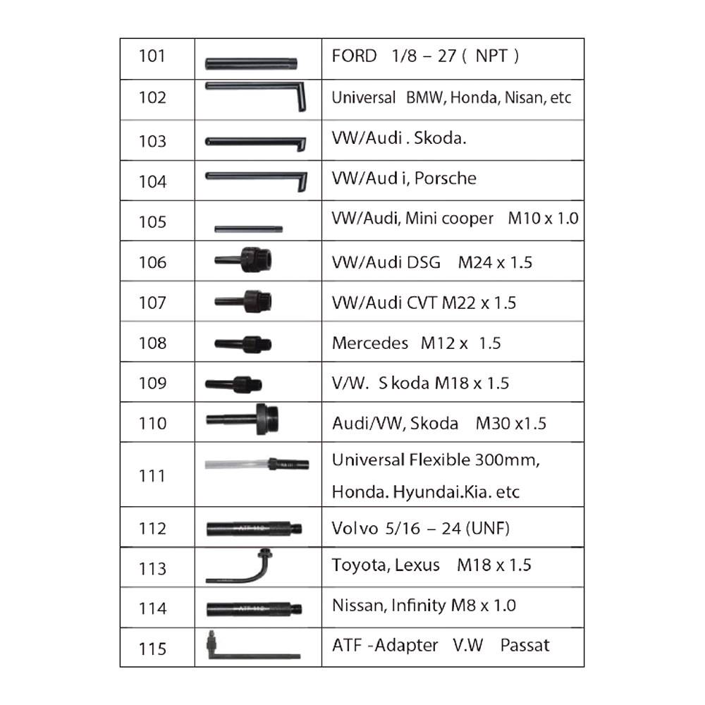 JBM Transmissie vulpomp inclusief adapters-4