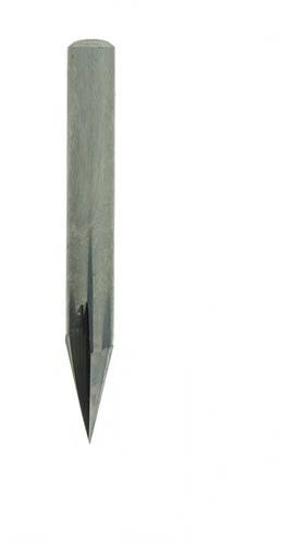 CMT V-groeffrees, VHM, Z2, 30º, Ø 6 x 12/50 mm, S=Ø6-0