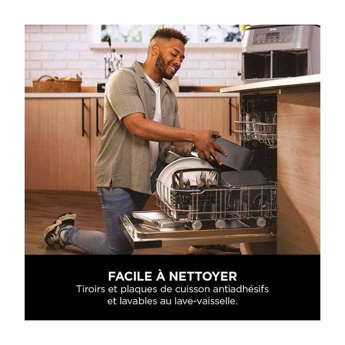 NINJA Airfryer - Foodi MAX DualZone - 7,6L - DZ300EU-2
