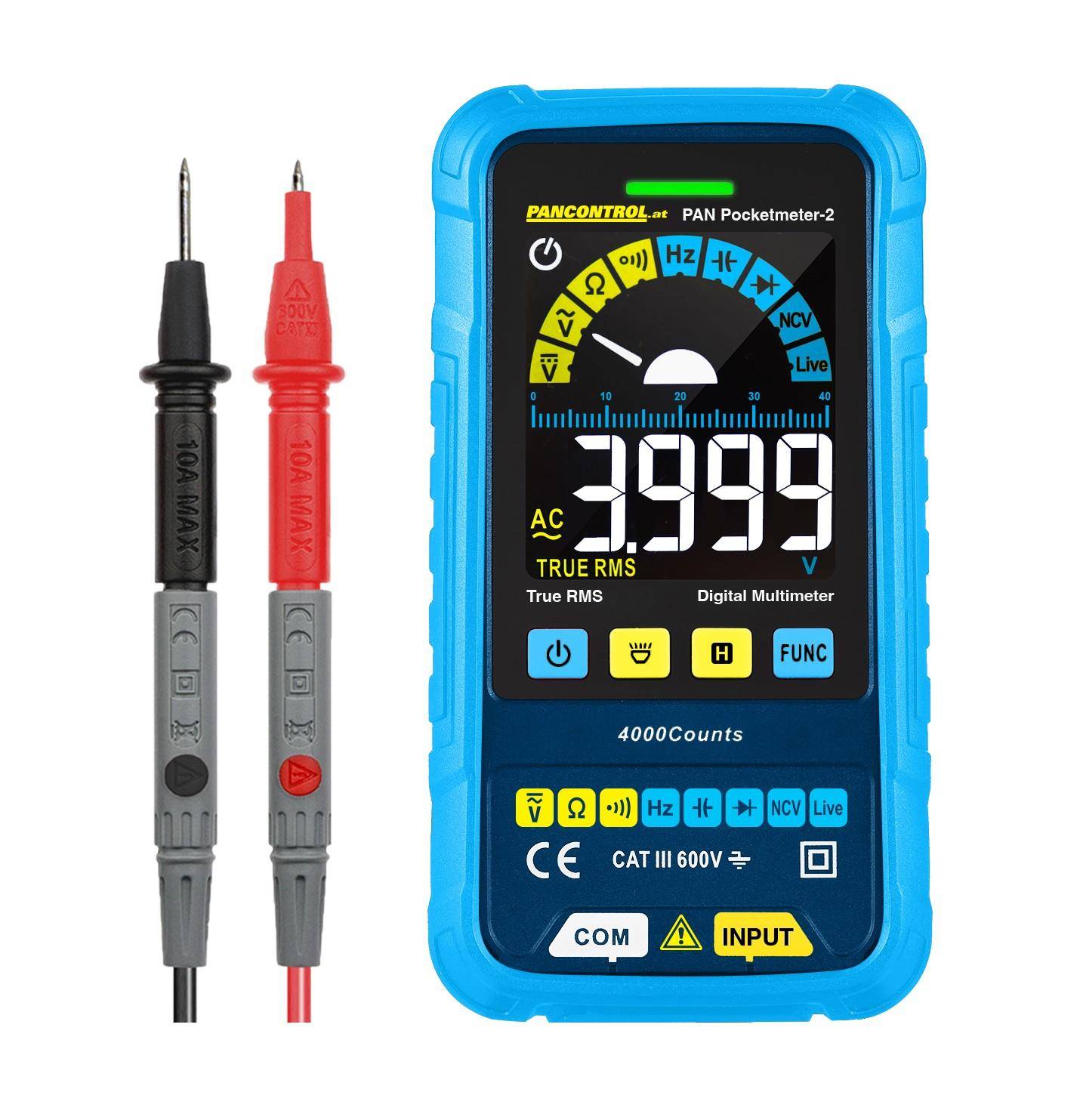 CAT III 600V true rms zakmultimeter-0