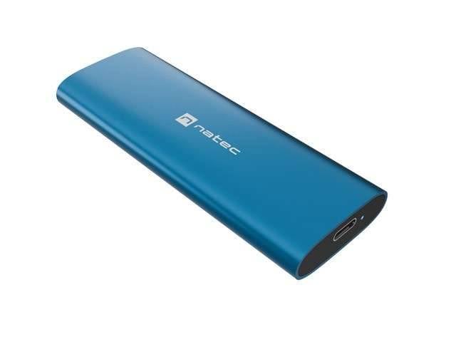 EXTERNE SSD-BEHUIZING NATEC RHINO M.2 NVME LITE USB-C 3.2 GEN 2 HORIZON BLUE-0
