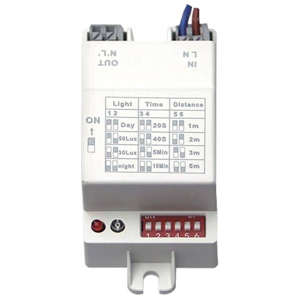 VITO MS11 - Microgolf Bewegingssensor Opbouw - Max. 400W - IP20 - Wit - Bewegingsmelder