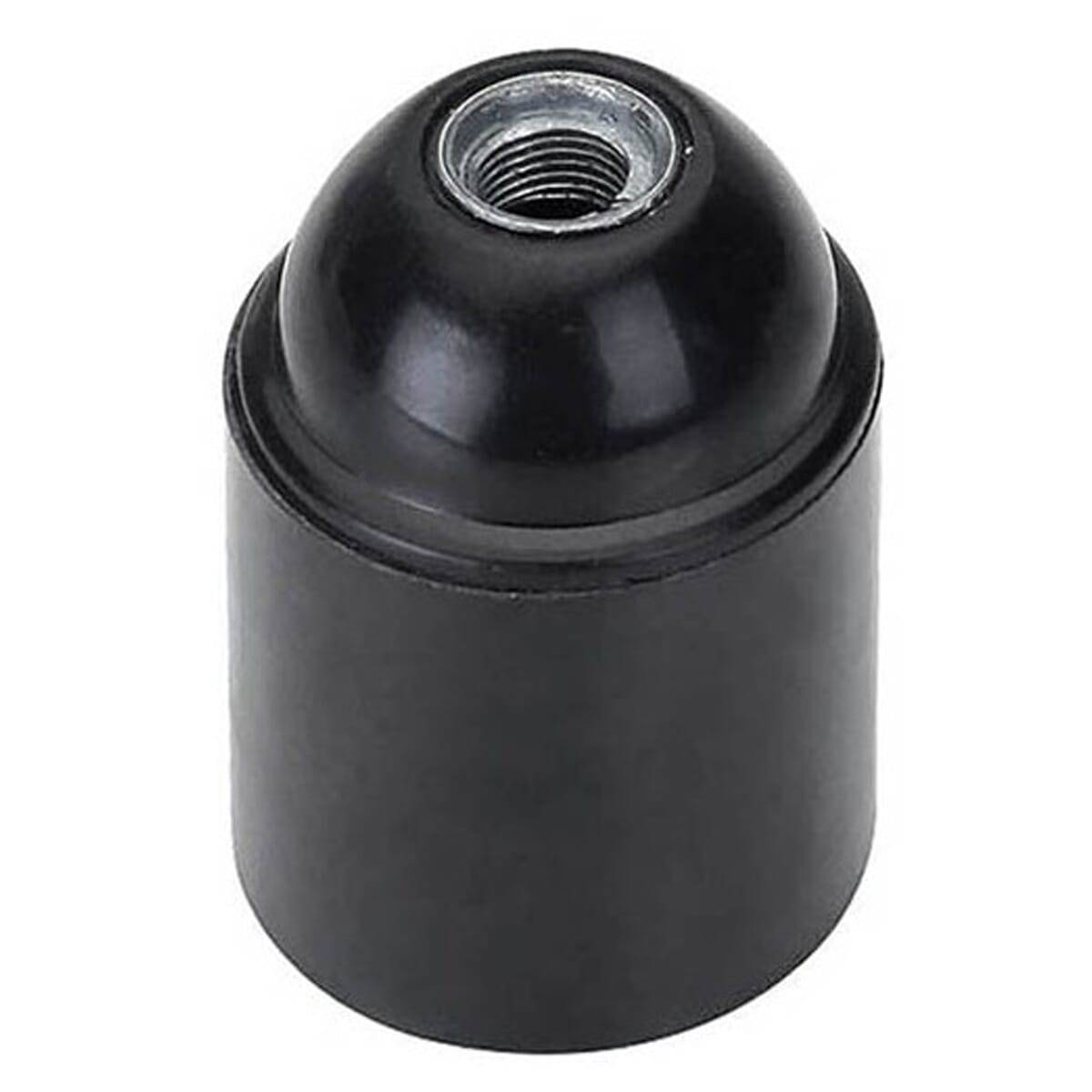 VITO Lamphouder E27 Bakeliet - Schroefdraad - Zwart - E27 fitting-0